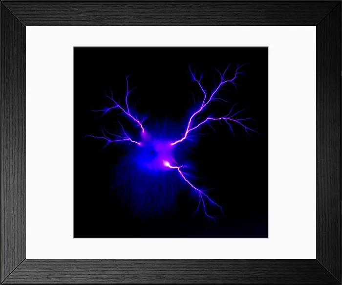 Framed Print : Electric Spark Framed Print : Electric Spark