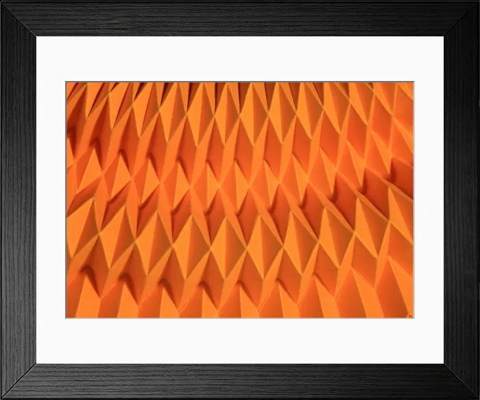 Framed Print : Mathematical Origami Framed Print : Mathematical Origami