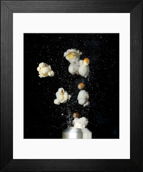 Framed Print : Popcorn Popping Framed Print : Popcorn Popping