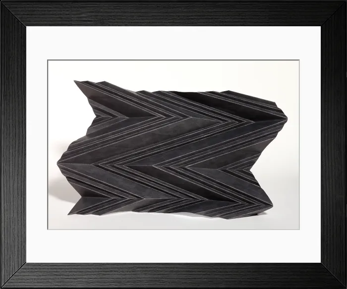 Framed Print : Mathematical Origami