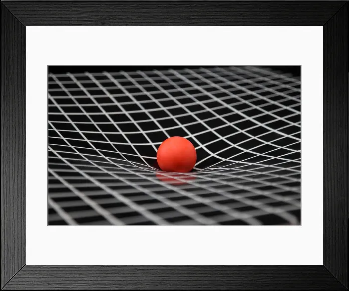 Framed Print : Gravity Simulation Framed Print : Gravity Simulation