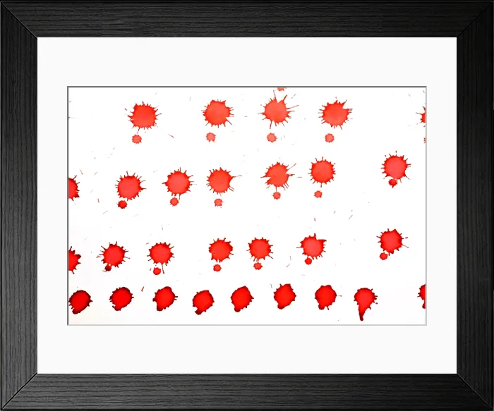 Framed Print : Blood droplet Framed Print : Blood droplet