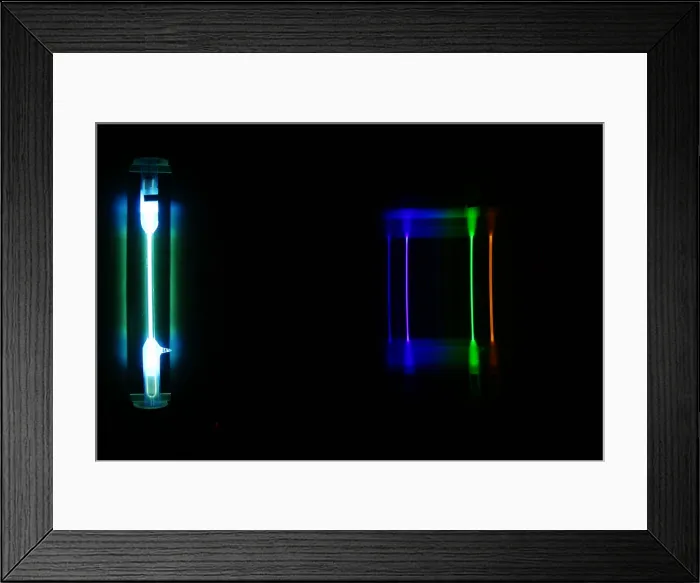 Framed Print : Mercury spectra Framed Print : Mercury spectra