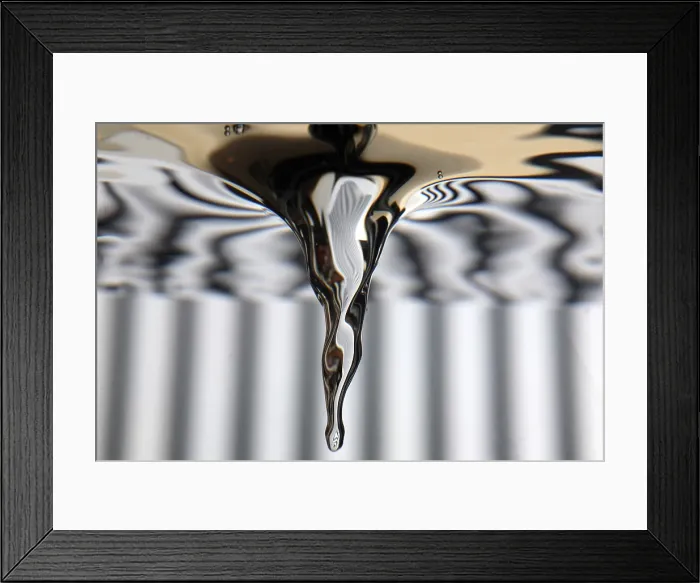 Framed Print : Vortex in Water