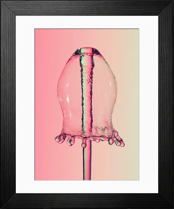 Framed Print : Water Bell Fountain Framed Print : Water Bell Fountain