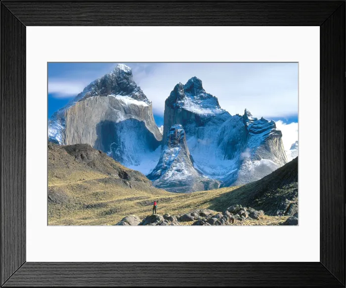 Framed Print : Torres del Paine