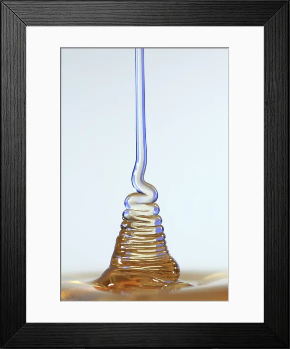 Framed Print : Fluid Coiling Effect Framed Print : Fluid Coiling Effect