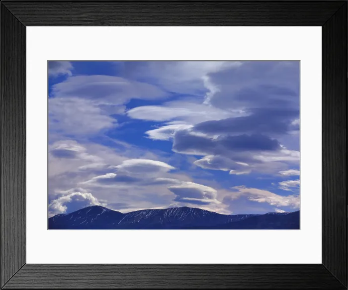 Framed Print : Altocumulus Clouds