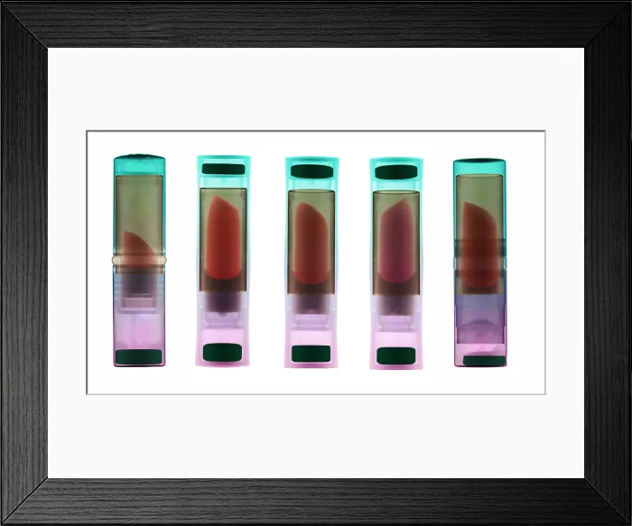Framed Print : X-ray of Lipsticks Framed Print : X-ray of Lipsticks
