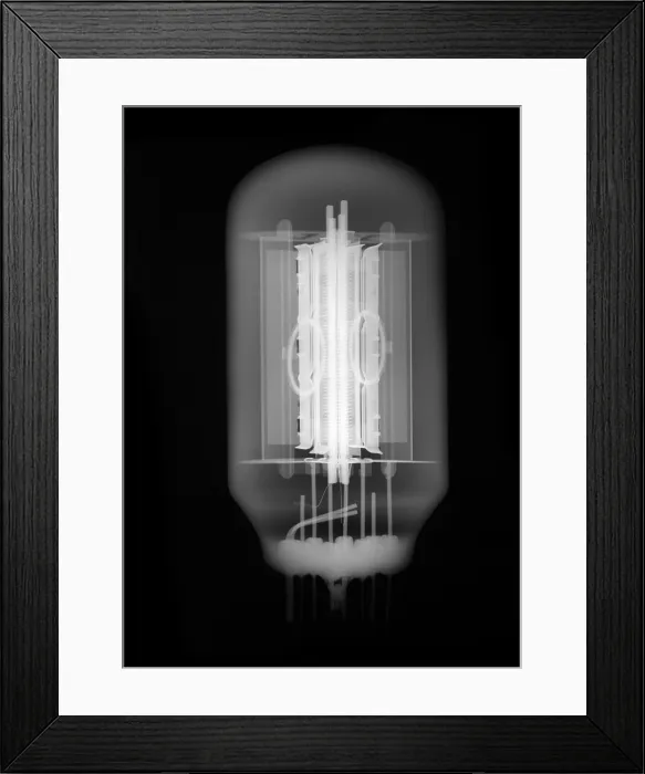 Framed Print : Vacuum Tube Framed Print : Vacuum Tube
