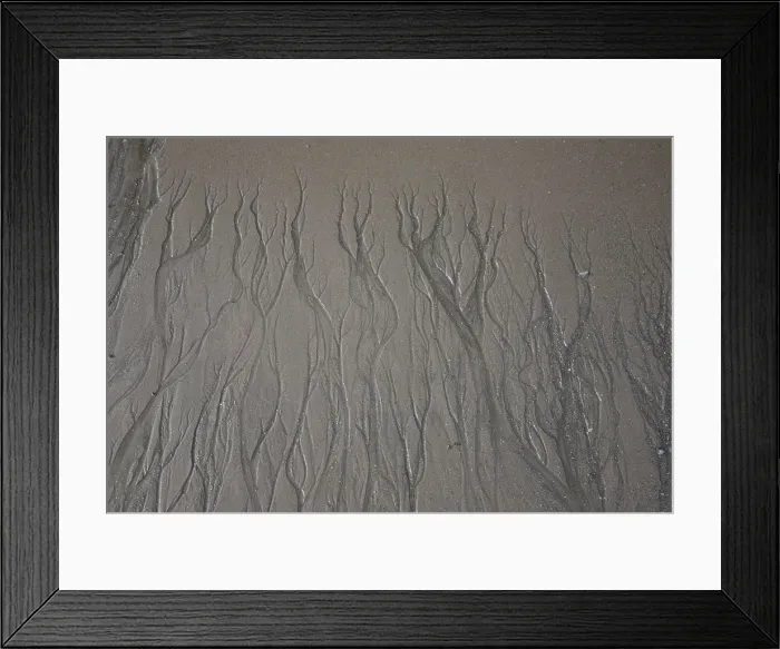 Framed Print : Patterns in Sand Framed Print : Patterns in Sand