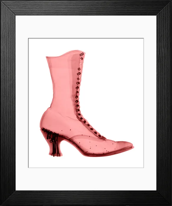 Framed Print : Victorian Ladies Boot Framed Print : Victorian Ladies Boot
