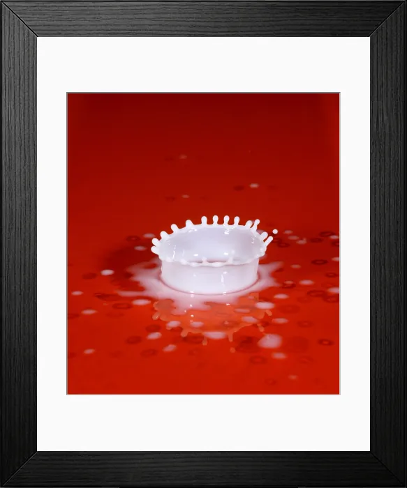 Framed Print : Milk Splash Framed Print : Milk Splash