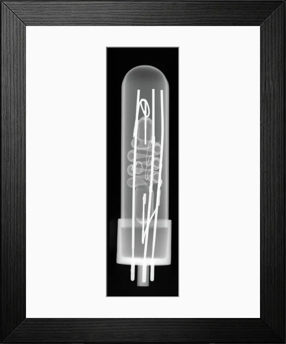 Framed Print : X-Ray of a Flash Tube Framed Print : X-Ray of a Flash Tube