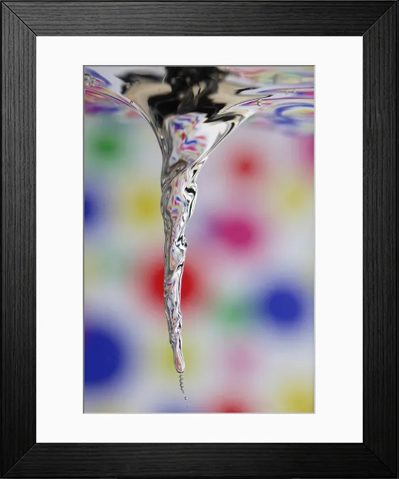 Framed Print : Vortex in Water