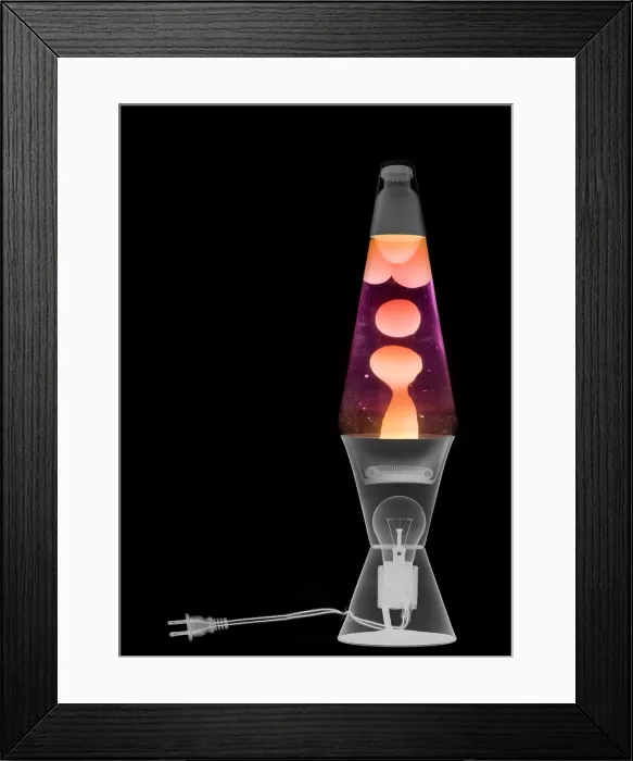 Framed Print : Lava Lamp, X-Ray Framed Print : Lava Lamp, X-Ray