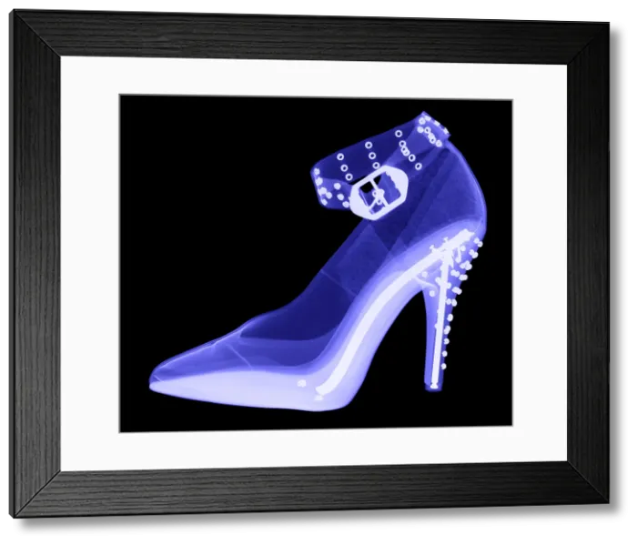 Framed Print : An X-ray of a High Heel Shoe Framed Print : An X-ray of a High Heel Shoe