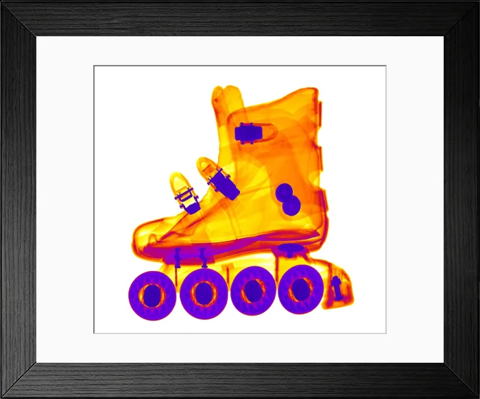 Framed Print : Rollerblade Boot