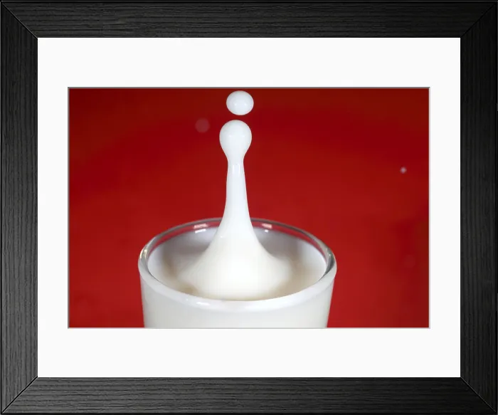 Framed Print : Milk Splash Framed Print : Milk Splash