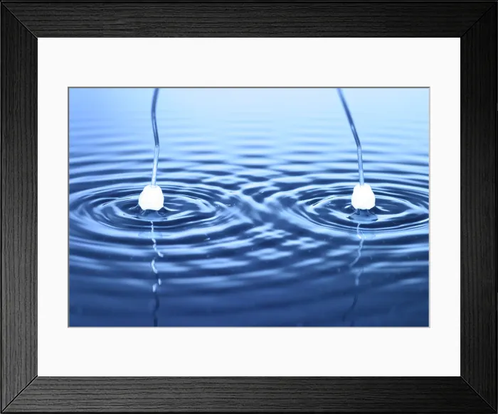 Framed Print : Water waves Framed Print : Water waves