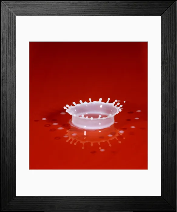 Framed Print : Milk Splash Framed Print : Milk Splash