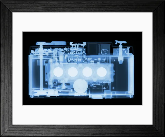 Framed Print : X-Ray of Camera