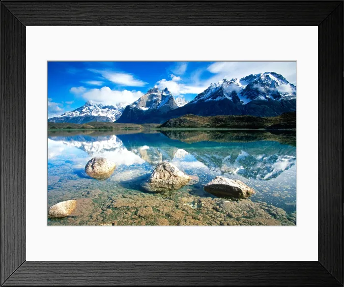 Framed Print : Torres Del Paine NP, Chile Framed Print : Torres Del Paine NP, Chile