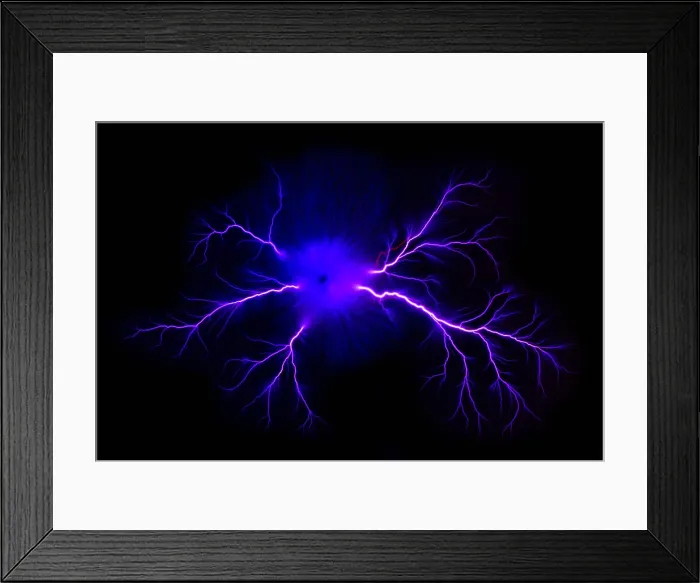 Framed Print : Electric Spark Framed Print : Electric Spark