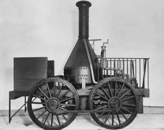 Framed Print : 19th Century 'Phoenix' Locomotive