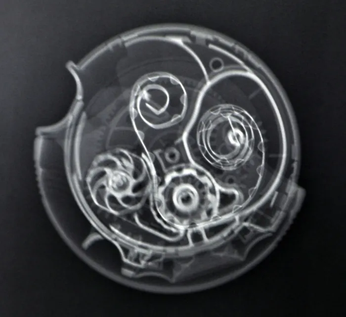 Framed Print : Advair diskus inhaler, X-ray