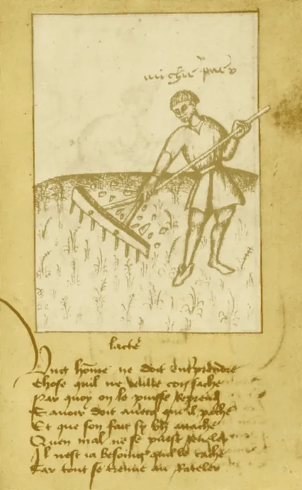 Framed Print : Agriculture, 15th Century Framed Print : Agriculture, 15th Century
