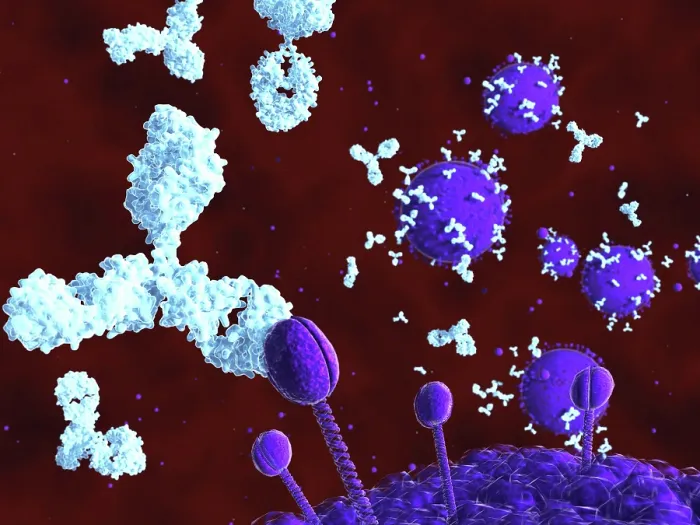 Framed Print : AIDS virus, artwork Framed Print : AIDS virus, artwork