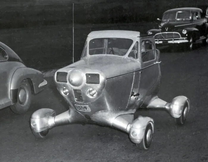 Framed Print : Airphibian, Roadable Aircraft, 1947