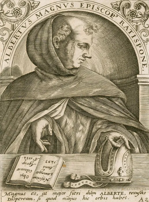 Framed Print : Albertus Magnus, Medieval Philosopher