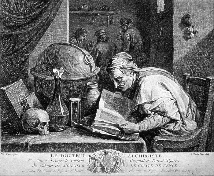 Framed Print : Alchemist, 17th Century Framed Print : Alchemist, 17th Century