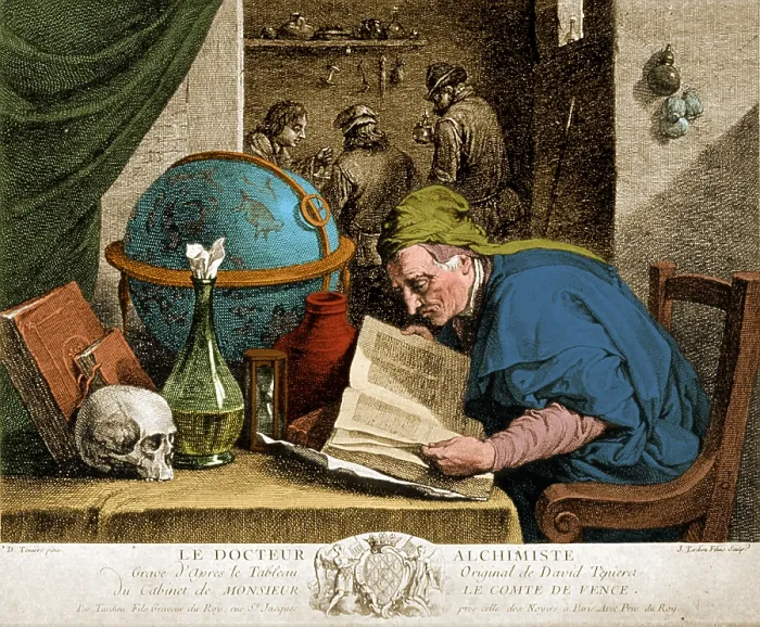 Framed Print : Alchemist, 17th Century Framed Print : Alchemist, 17th Century