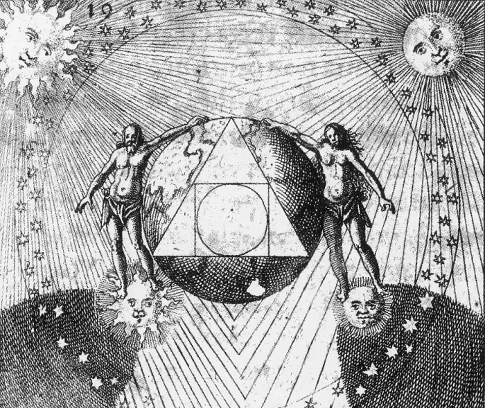 Framed Print : Alchemy Illustration Framed Print : Alchemy Illustration