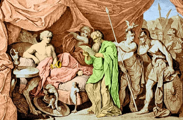 Framed Print : Alexander the Great and Philippos, 356-323 BC Framed Print : Alexander the Great and Philippos, 356-323 BC