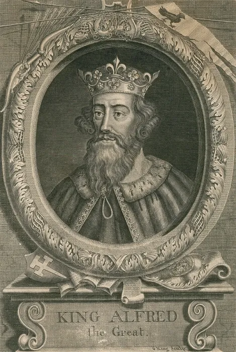 Framed Print : Alfred the Great, King of Wessex