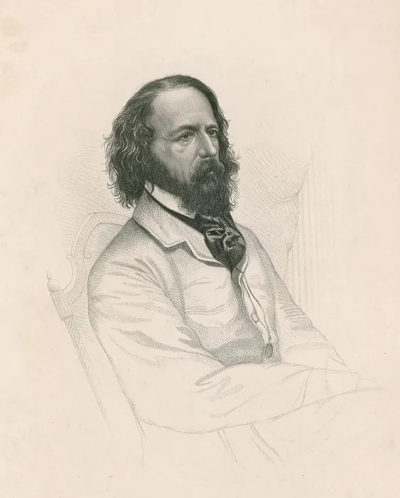 Framed Print : Alfred, Lord Tennyson, English Poet Laureate