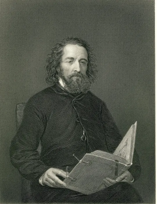 Framed Print : Alfred, Lord Tennyson, English Poet Laureate Framed Print : Alfred, Lord Tennyson, English Poet Laureate