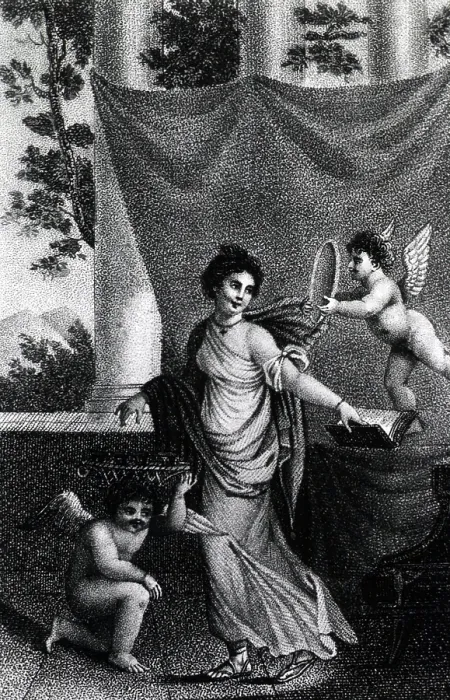 Framed Print : Allegorical Depiction of Beauty, 19th Century Framed Print : Allegorical Depiction of Beauty, 19th Century