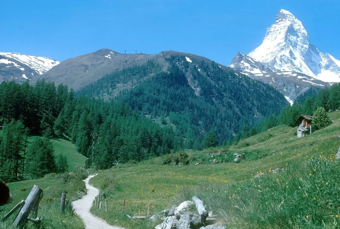 Framed Print : The Alps and the Matterhorn Framed Print : The Alps and the Matterhorn
