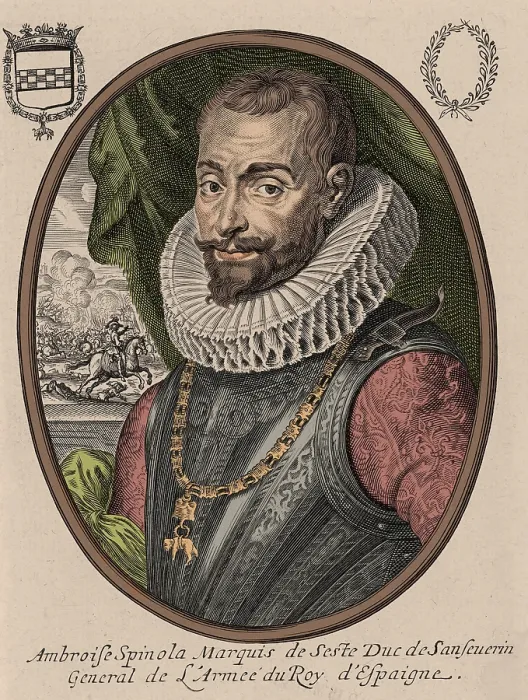 Framed Print : Ambrogio Spinola, Italian Military Leader