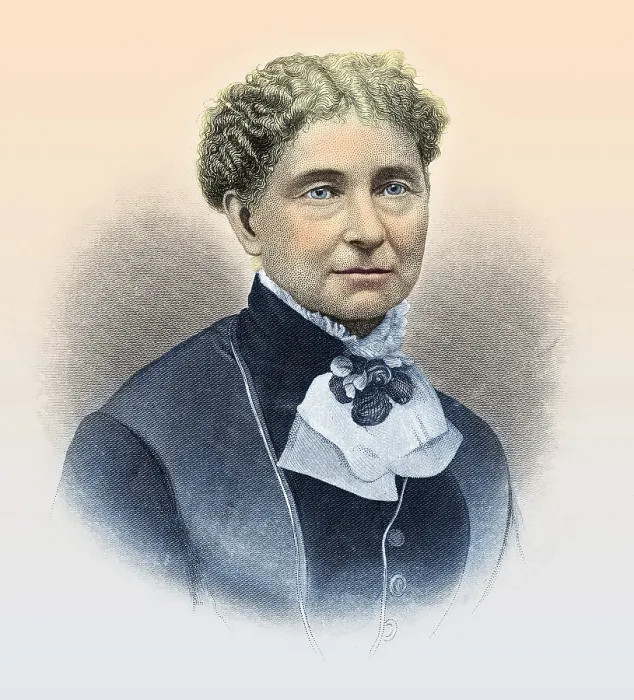 Framed Print : Amelia Bloomer, American Activist Framed Print : Amelia Bloomer, American Activist