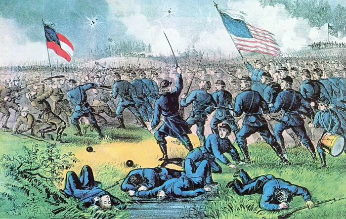 Framed Print : American Civil War, Battle of Corinth, 1862 Framed Print : American Civil War, Battle of Corinth, 1862