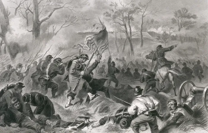 Framed Print : American Civil War, Battle of Fort Donelson, 1862