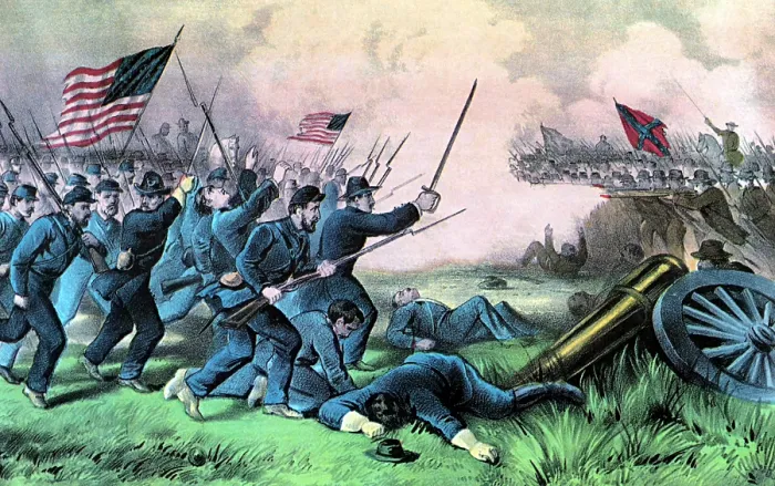 Framed Print : American Civil War, Battle of Jonesboro, 1864 Framed Print : American Civil War, Battle of Jonesboro, 1864
