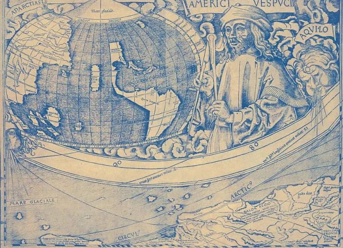 Framed Print : Amerigo Vespucci, Italian Explorer Framed Print : Amerigo Vespucci, Italian Explorer