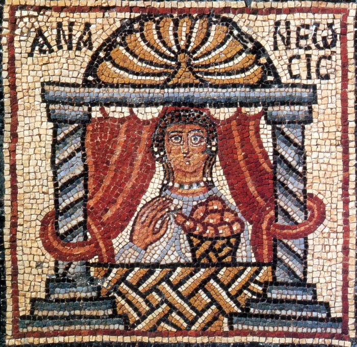 Framed Print : Ananewsis, Byzantine Mosaic, 6th Century Framed Print : Ananewsis, Byzantine Mosaic, 6th Century